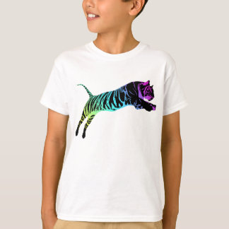 Multi-Colored Tiger T-Shirt