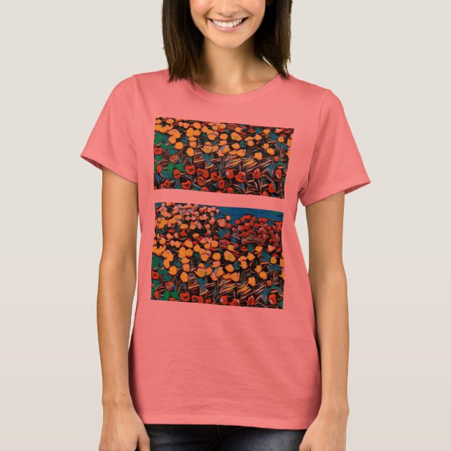 Multi-Colored Tulip Shirt (Front)