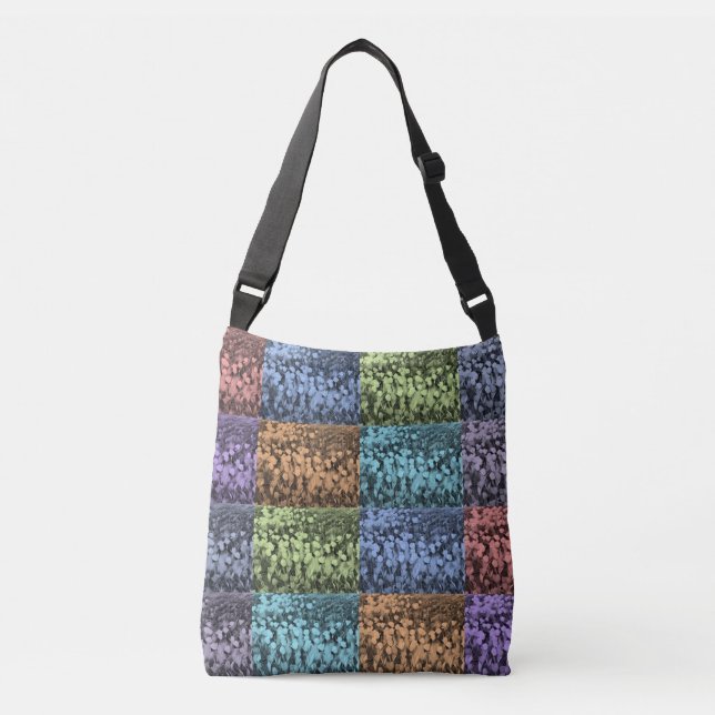 Multi-Colored Tulip Tote Bag (Front)