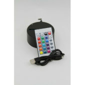 Multi-Colored Video Game Controller Night Light La (Remote BaseCord)