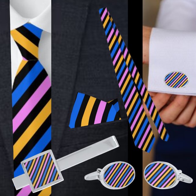 Multi Colorful Striped Handkerchiefs Bandana (Creator Uploaded)