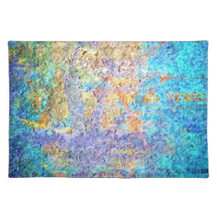 Multi Colors Abstract Art Painting 2 Placemat