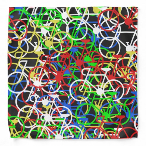 Multi-Colour Bicycle - Cyclist's Bandana