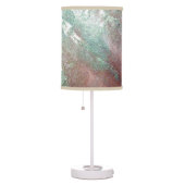 Multi Colour Glitter Paint Table Lamp (Right)