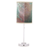 Multi Colour Glitter Paint Table Lamp (Back)