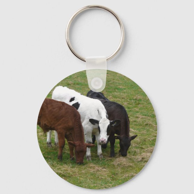 Multi-COW-tural Keychain (Front)