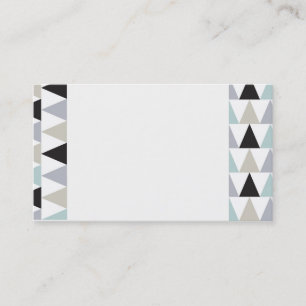 Multi Diamond Pattern Business Cards