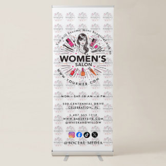 Multi-faceted and professional logo retractable banner