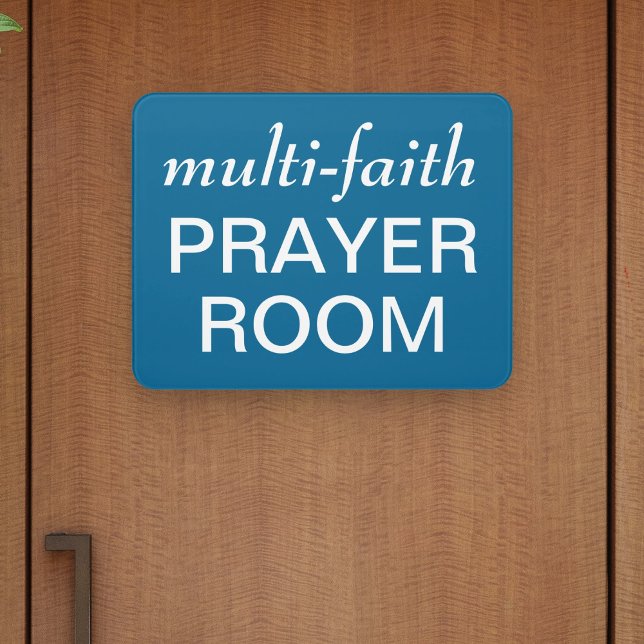 Multi Faith Prayer Room Door Sign (Creator Uploaded)