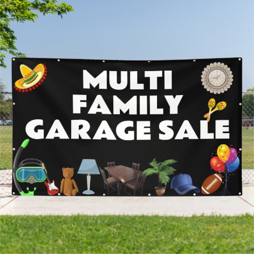 Multi family Garage sale banner