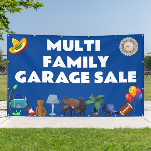 Multi family Garage sale banner