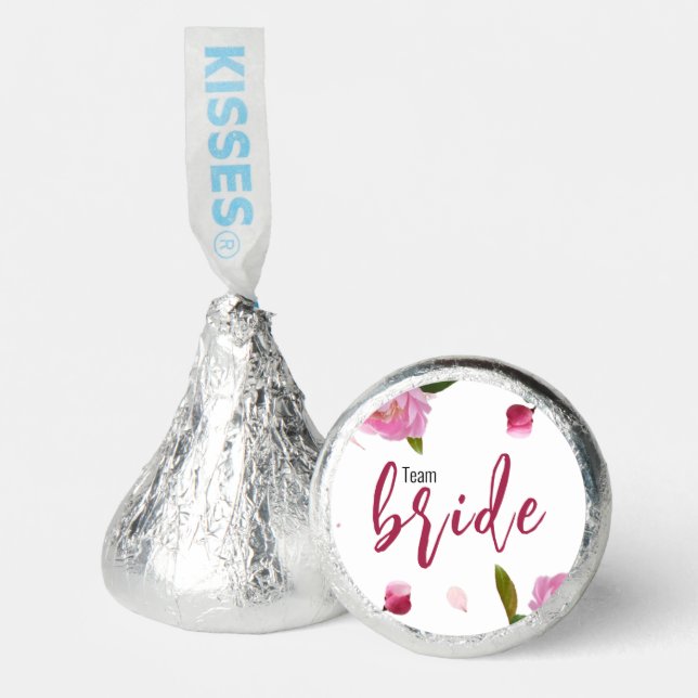 Multi Floral Bridal Shower Hershey®'s Kisses® (Front)