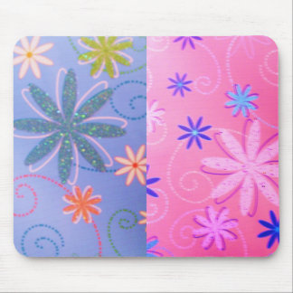 Multi-Floral,Colors Designed Mousepad