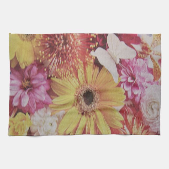 MULTI FLOWERS KITCHEN TOWEL (Horizontal)