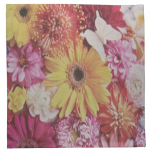 MULTI FLOWERS NAPKIN