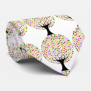 Multi-fruit tree Thunder_Cove Neck Tie