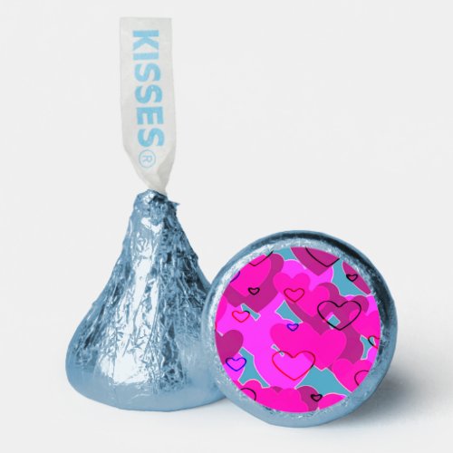 Multi Hearts Design Hersheys Miniatures Hersheys Kisses