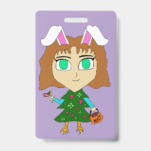 Multi Holiday Chibi Badge