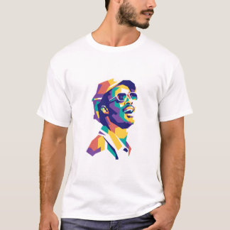 Multi Instrumentalist Stage Name Stevie Wonder   M T-Shirt