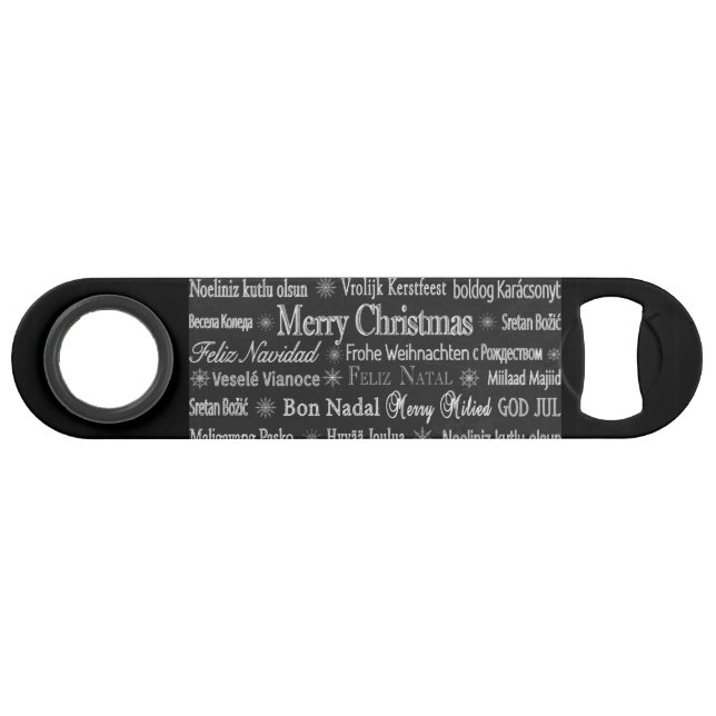 Multi-language Merry Christmas Thunder_Cove Bar Key (Back Horizontal)