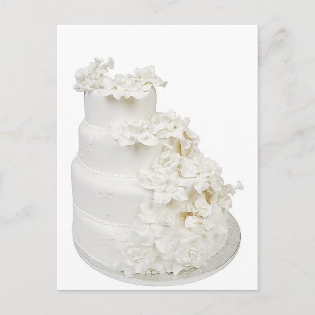 Multi Layer Wedding Cake Postcard (Front)