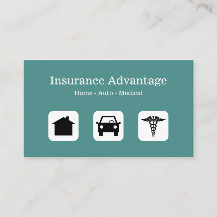 Multi Line Insurance Agent Business Card Zazzle Com