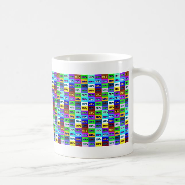 multi mini mips logo mug (Right)