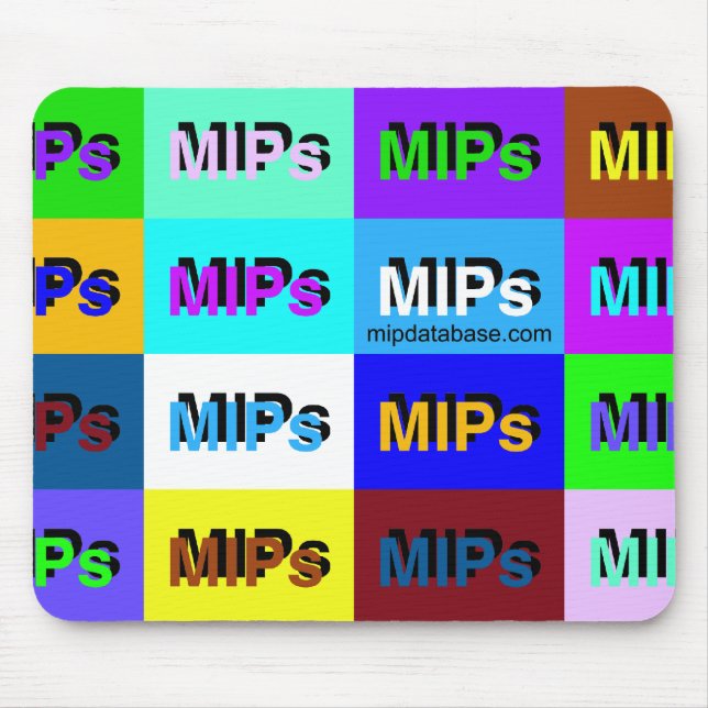 multi mips logo mousepad (Front)