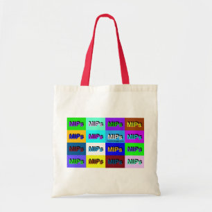 multi mips logo tote bag