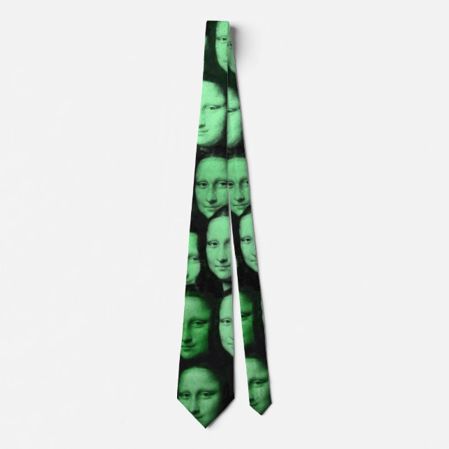 Multi-Mona in Green Neck Tie (Front)