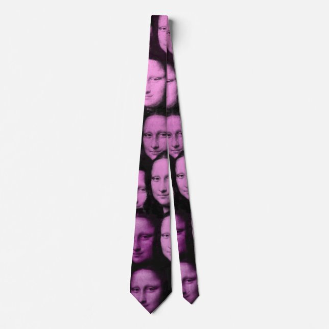 Multi-Mona in Pink Neck Tie (Front)