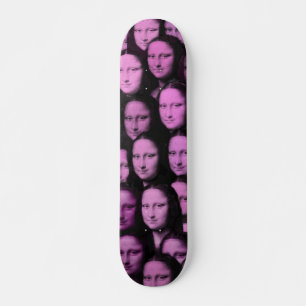 Multi-Mona in Pink Skateboard Deck
