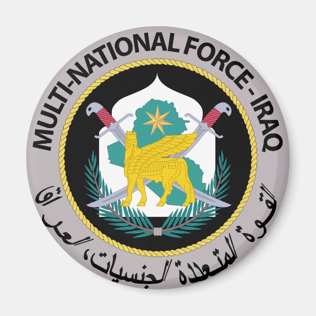 Multi-National Force - Iraq (1) Magnet (Front)