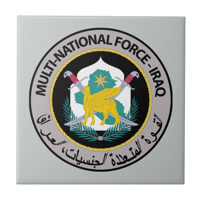 Multi National Force - Iraq Tile (Front)