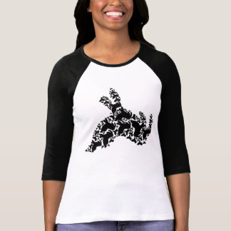 Multi-Nudibranch Women's Bella 3/4 Sleeve T-Shirt
