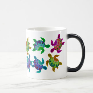 Multi Painted Turtles Mugs