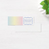 Multi Pastel Chevron Pattern (Desk)