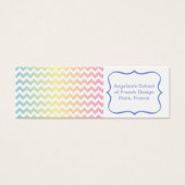 Multi Pastel Chevron Pattern (Front)