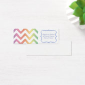 Multi Pastel Chevron Pattern (Desk)