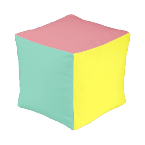 Multi Pastel colors pillow block