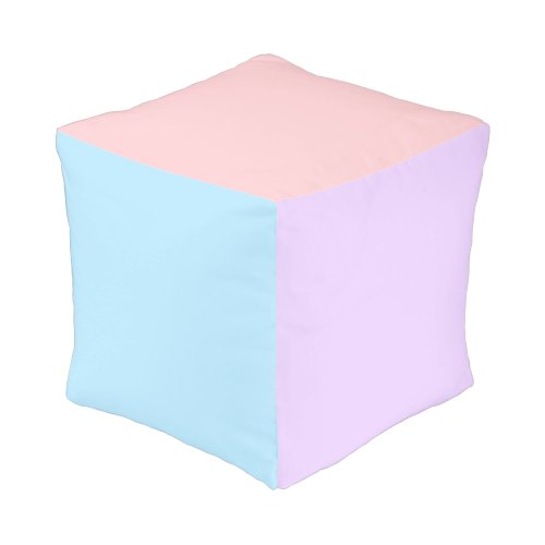 Multi Pastel colors pillow block