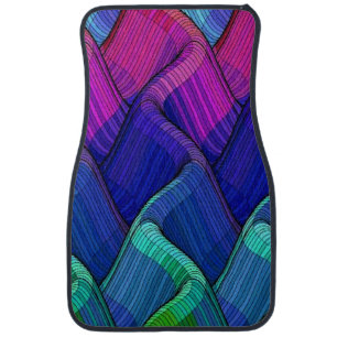 Multi Peaks & Valleys Car Floor Mat