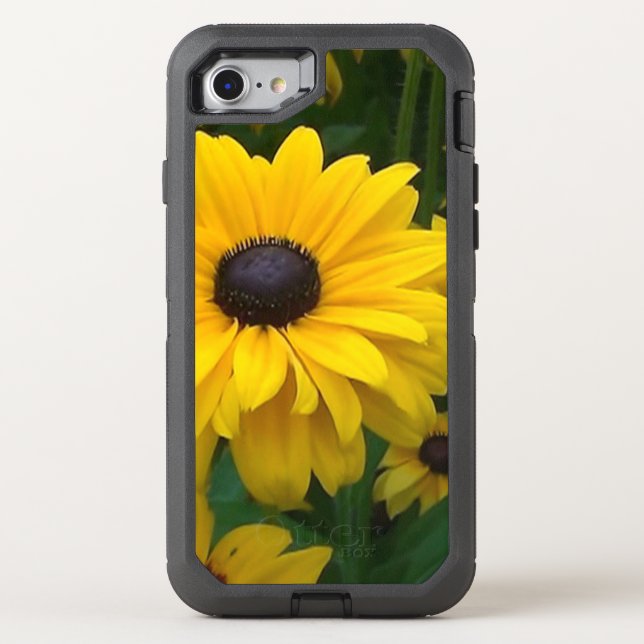 Multi-Petal Yellow Flower Otterbox iPhone Case (Back)