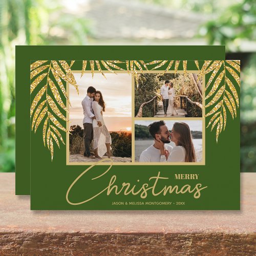 Multi Photo Collage Christmas Holiday Card