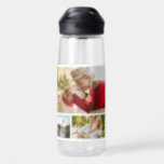 Multi Photo Collage Modern Personalized Name Water Bottle<br><div class="desc">Multi Photo Collage Modern Personalized Name Water Bottle features a photo collage of nine of your favorite photos. Personalized with your name in modern black script. Perfect for birthday, Christmas, Mother's Day, Father's Day, Grandparents, brother, sister, best friend and more. PHOTO TIP: center your photos before uploading to Zazzle. Designed...</div>
