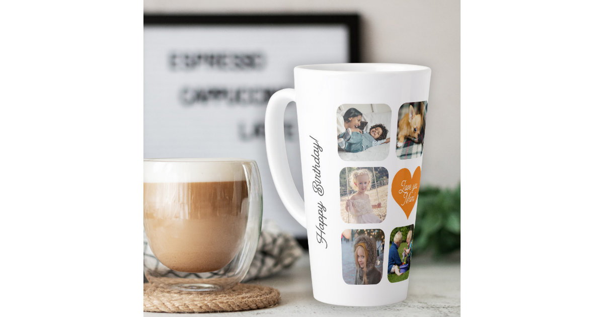 Personalized New Mom Latte Coffee Mug