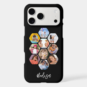 Multi Photo Collage Simple Modern Personalized iPhone 17 Pro Max Case