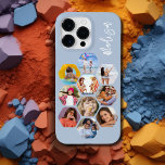 Multi Photo Collage Simple Modern Personalized Case-Mate iPhone 14 Pro Max Case<br><div class="desc">Multi Photo Collage Simple Modern Personalized Name Hexagon Pattern Smartphone iPhone Case features a photo collage of your favorite photos in a hexagon shape. Personalized with your name. Perfect for birthday, Christmas, Mother's Day, Father's Day, Grandparents, brother, sister, best friend and more. PHOTO TIP: center your photos before uploading to...</div>