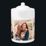 Multi-Photo Collage Teapot<br><div class="desc">Custom Multi-Photo Collage Teapot.  Grandma Gift.  3 Photos.</div>