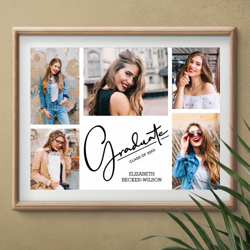 Multi Photo Graduation Keepsake